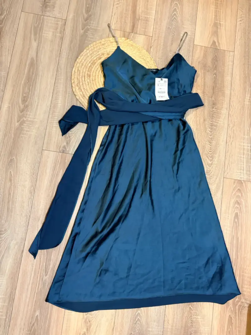 Vestido azul elegante
