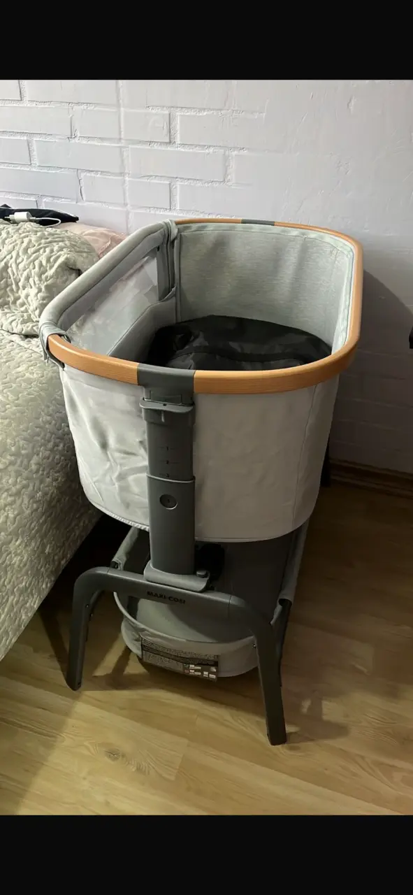 Cuna colecho Maxi-Cosi gris