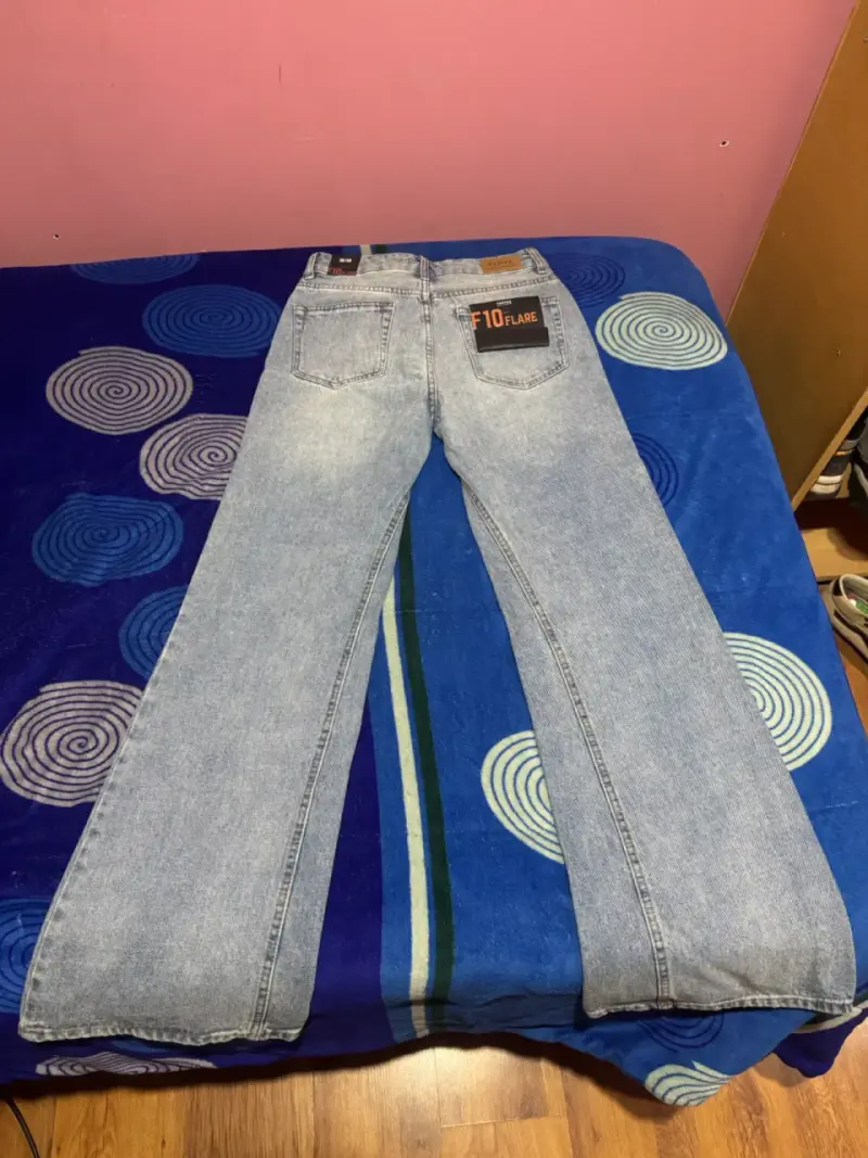 Jeans celestes nuevos Foster mujer - 2
