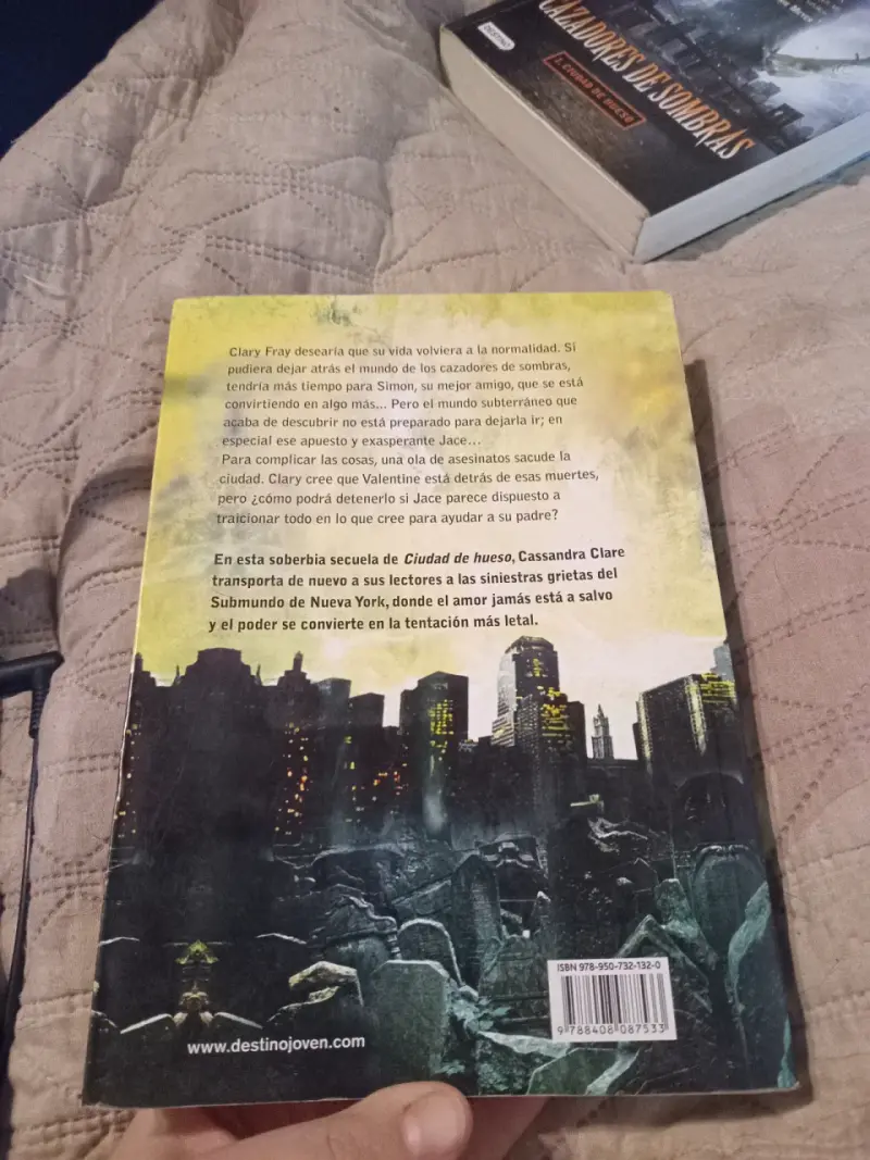 Libro Cazadores de Sombras - Ciudad de Ceniza - 2