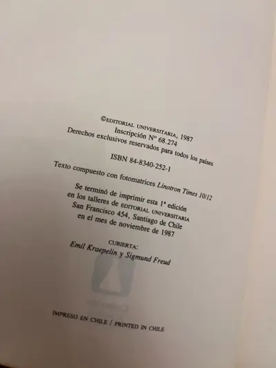 Libro Psicopatología y Semiología Psiquiátrica - miniatura 3