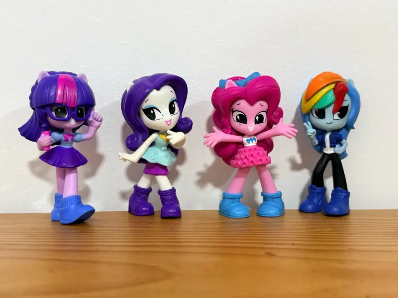 Set de figuras, Equestria Girls, My little Pony - 1