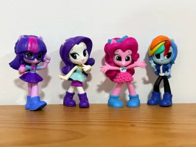 Set de figuras, Equestria Girls, My little Pony - miniatura 1