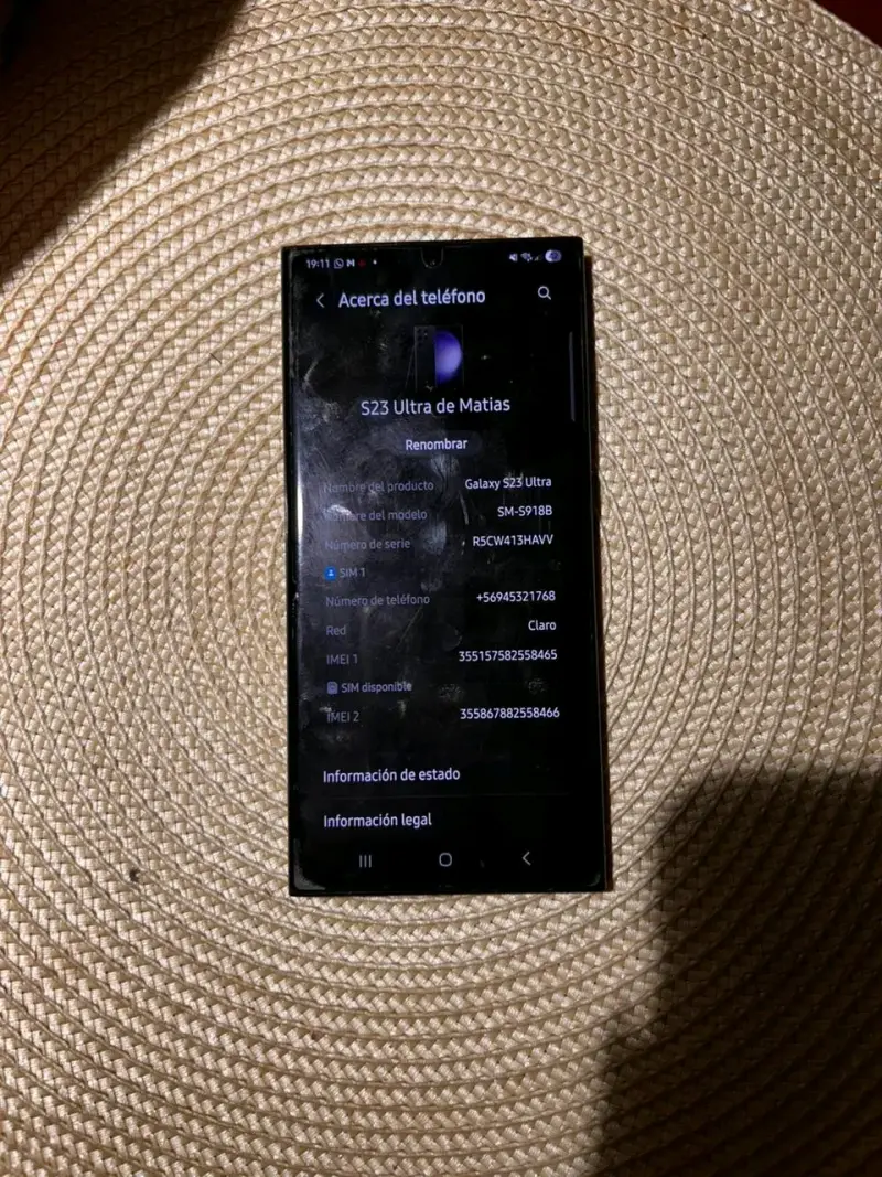 Samsung galaxy s23 Ultra 256 - 4