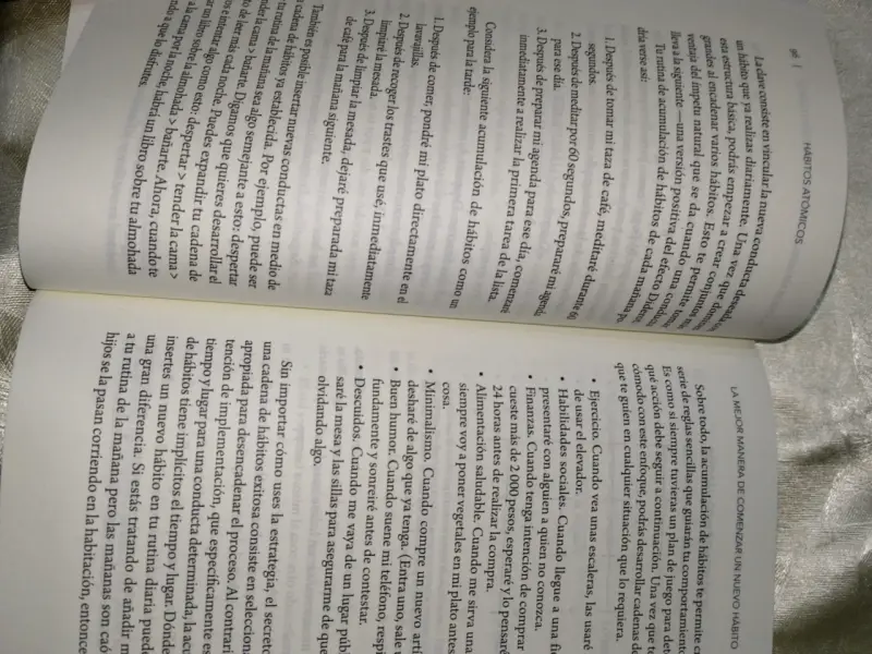 Libro Hábitos Atómicos - 3