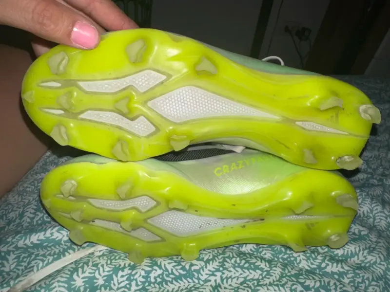 Zapatillas deportivas blancas y verdes - 3