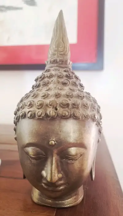 Estatuas de Buda mediana de piedra - miniatura 2