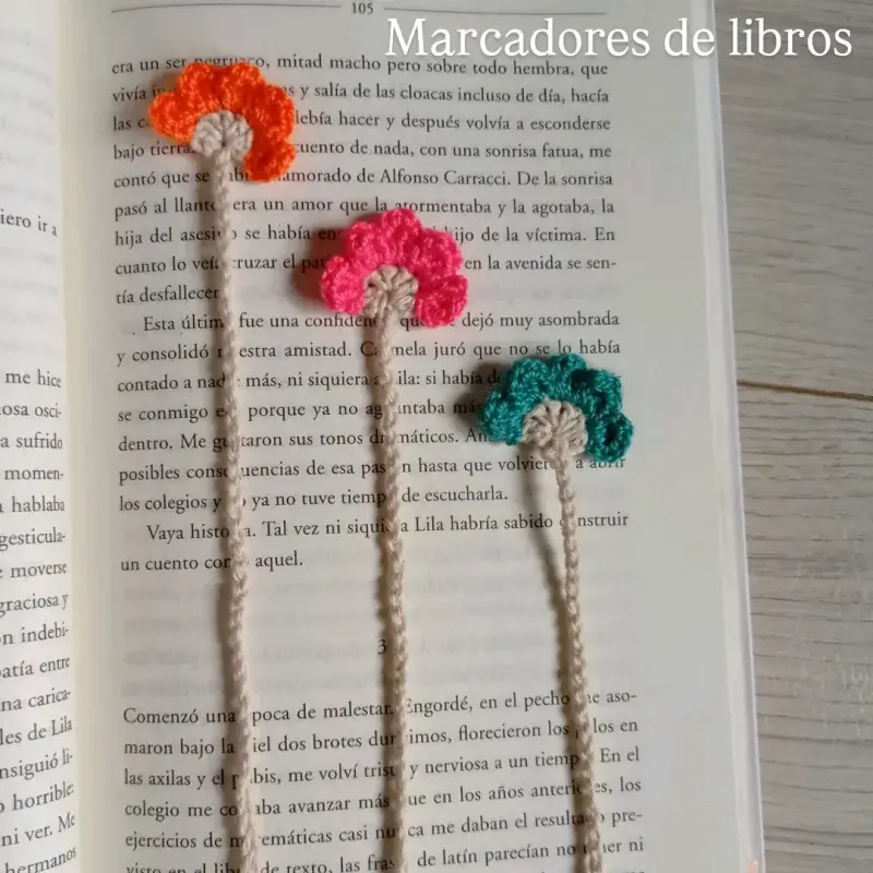 Marcadores de libros hechos a mano - 1