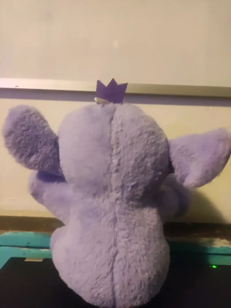 Stich morado y blanco - 2