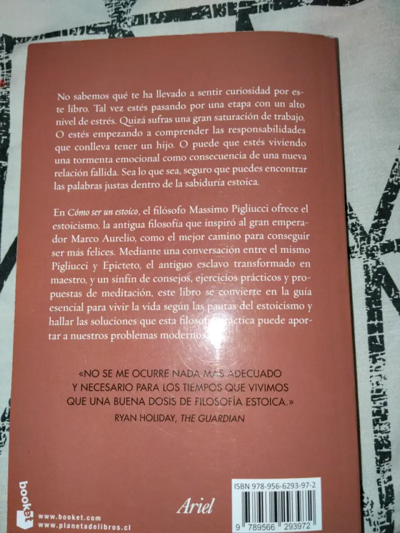 Libro Como ser un estoico de Massimo Pigluicci - 2