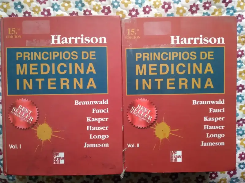 Libros Harrison Medicina Interna Vol I y II - 1