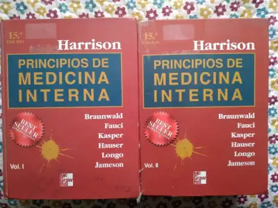 Libros Harrison Medicina Interna Vol I y II - miniatura 1