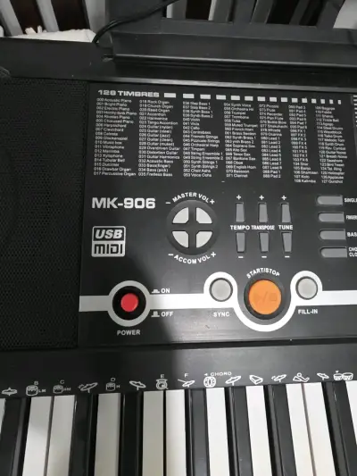 Teclado electrónico con Atril MK-906 - miniatura 4