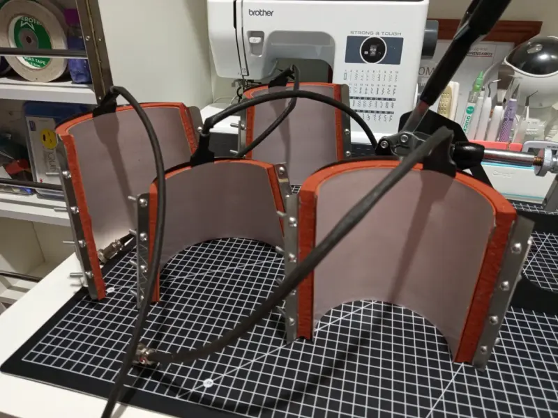 Resistencias y base para máquina de sublimacion - 3