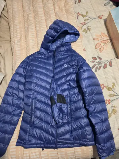 Chaqueta acolchada azul doite mujer - miniatura 1