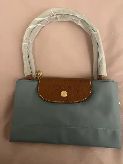 Tote gris réplica Longchamp - miniatura 1