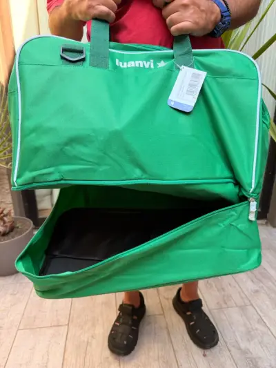 Bolso deportivo verde Luanvi - miniatura 2