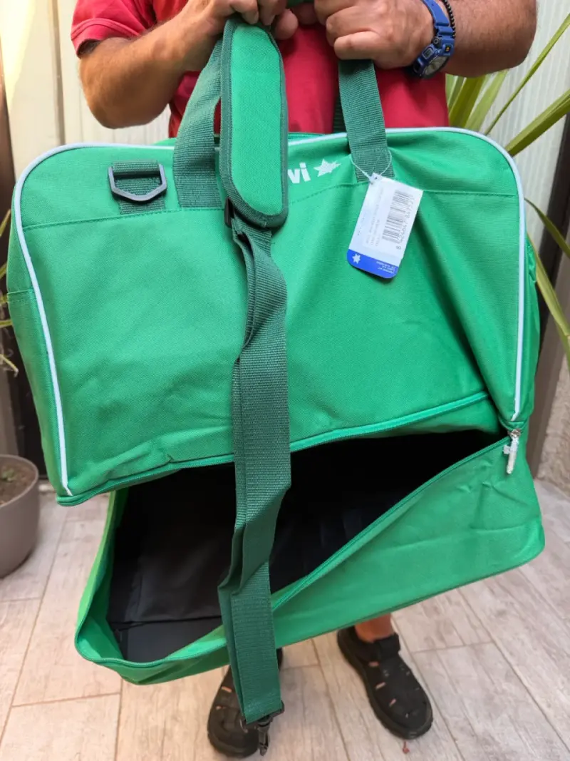 Bolso deportivo verde Luanvi - 3