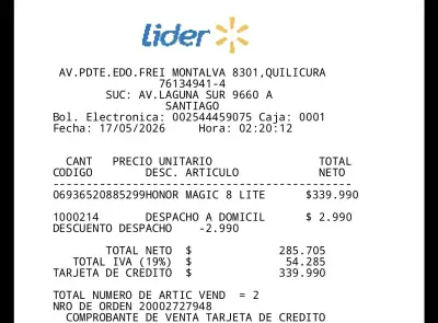 Honor Magic8 Lite (nuevo) comprado el 17 de mayo - miniatura 2
