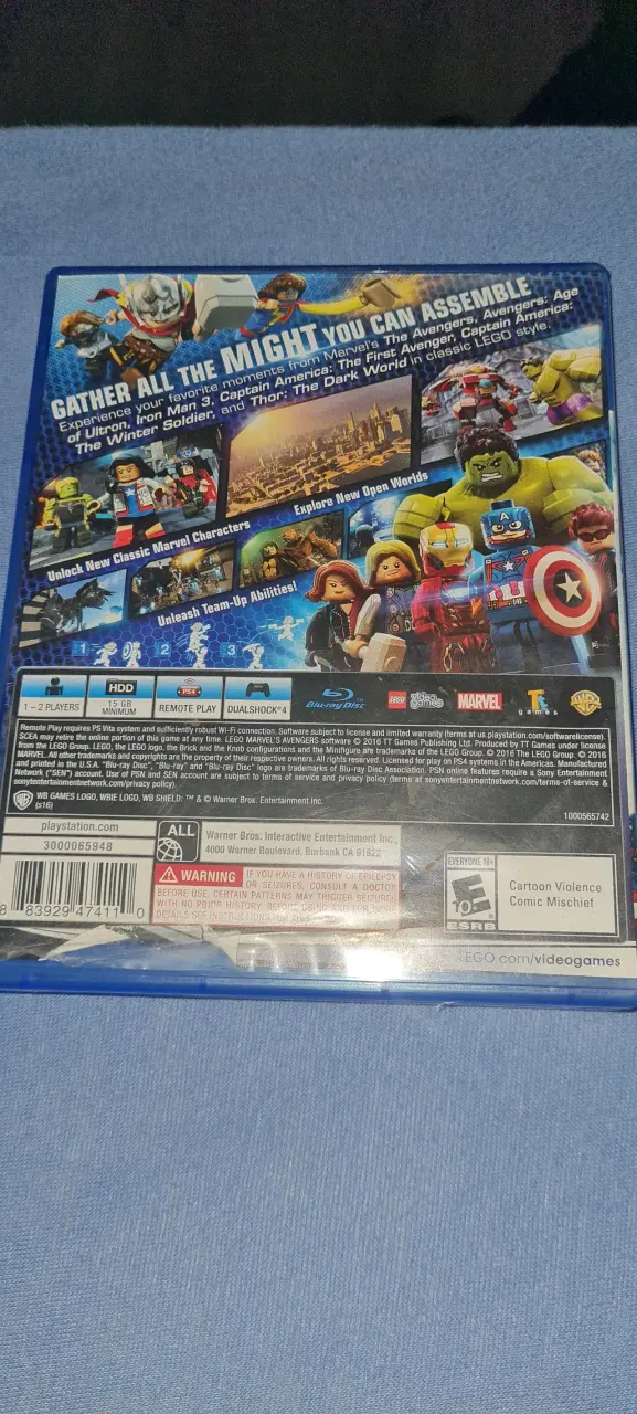 Juego LEGO Marvel Avengers PS4 - 3