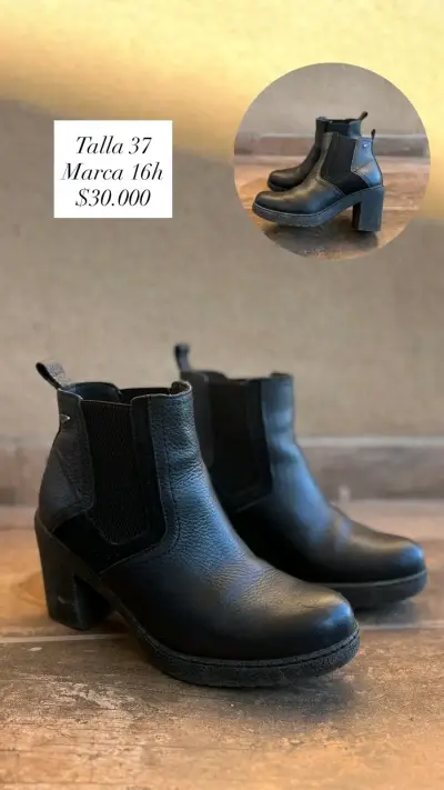 Botas negras marca exótica - miniatura 6
