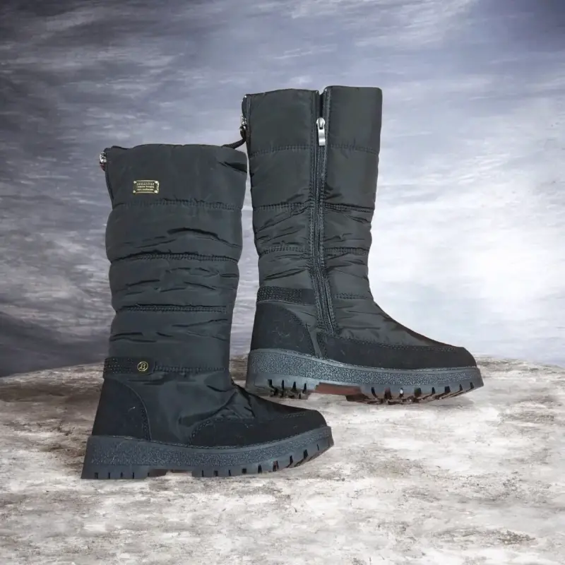 Botas negras invierno altas