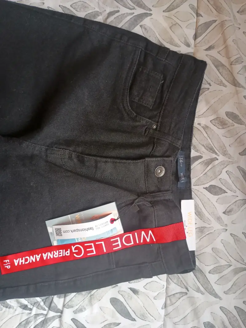Jeans negro mujer - 2