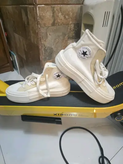 Zapatillas blancas Converse All Star - miniatura 1