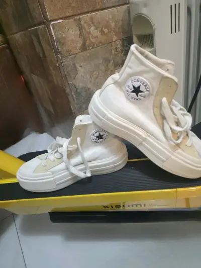 Zapatillas blancas Converse All Star - miniatura 3