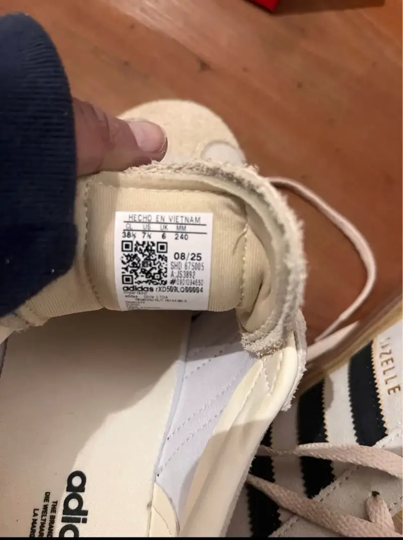 Zapatillas Adidas Gazelle beige - 3
