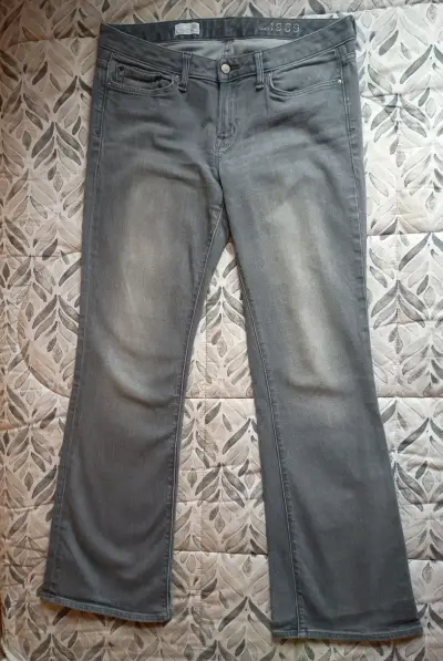 Jeans gris mujer - miniatura 1