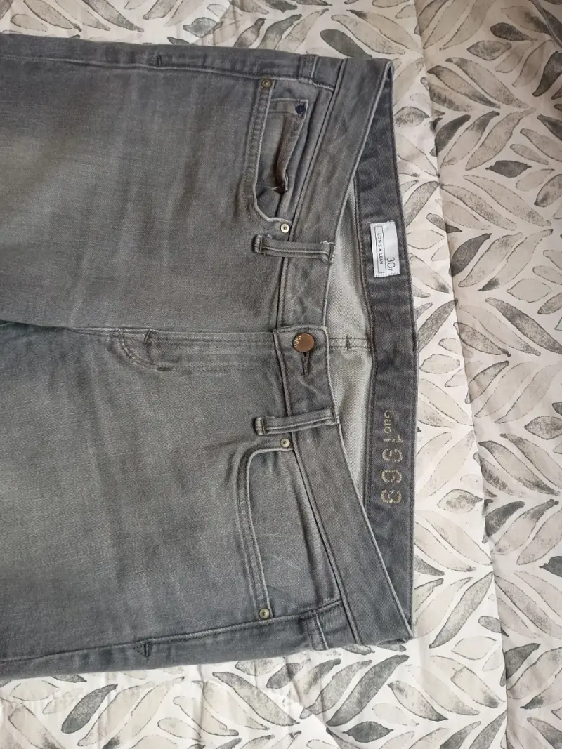 Jeans gris mujer - 2
