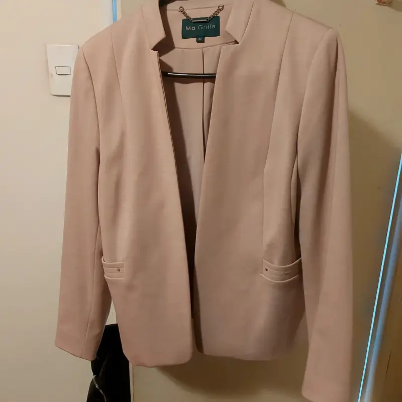 Blazer Color Palo Rosa Ma Griffe - 1