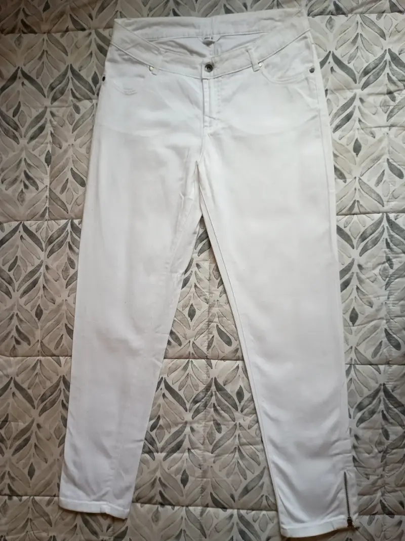 Jeans blanco mujer