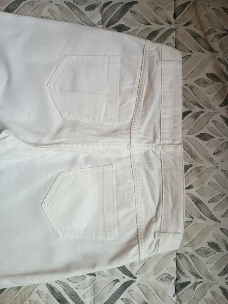 Jeans blanco mujer - 3