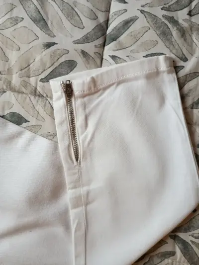 Jeans blanco mujer - miniatura 4