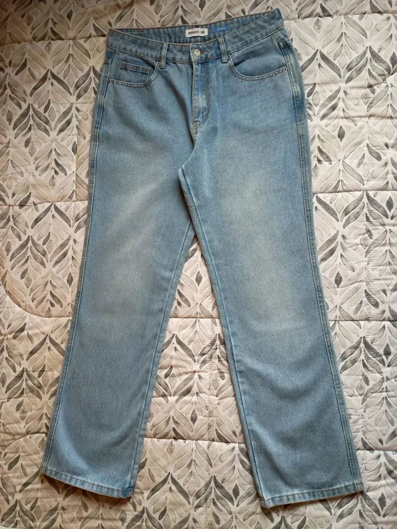 Jeans azul mujer