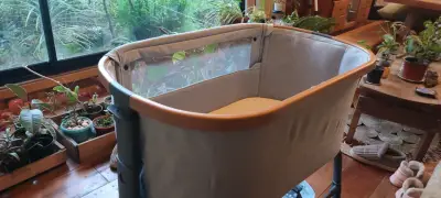Cuna colecho para bebé gris - miniatura 2