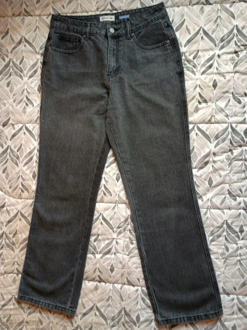 Jeans negro mujer
