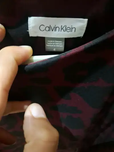 Vestido Calvin Klein estampado - miniatura 1
