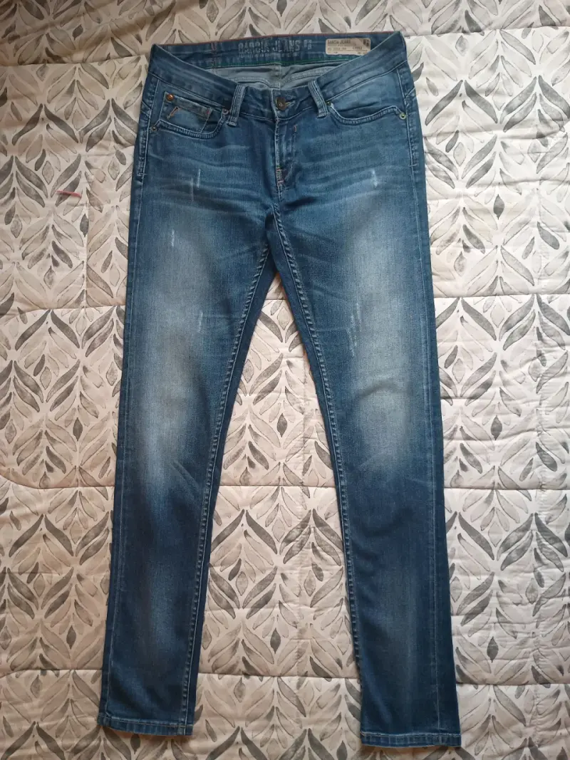Jeans azul mujer