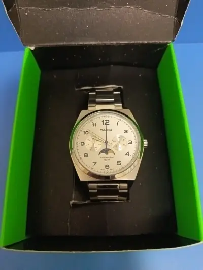 Reloj Casio MTP-M300D con Fase Lunar - miniatura 2