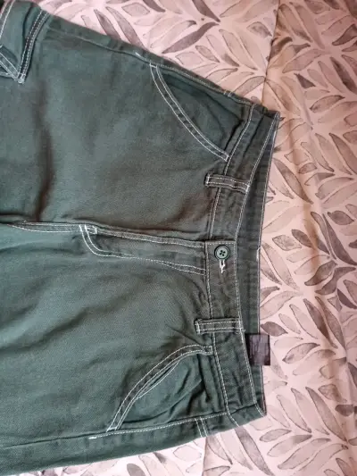 Pantalon verde mujer - miniatura 2