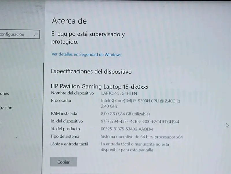 Laptop HP Pavilion Gaming 15" - 4