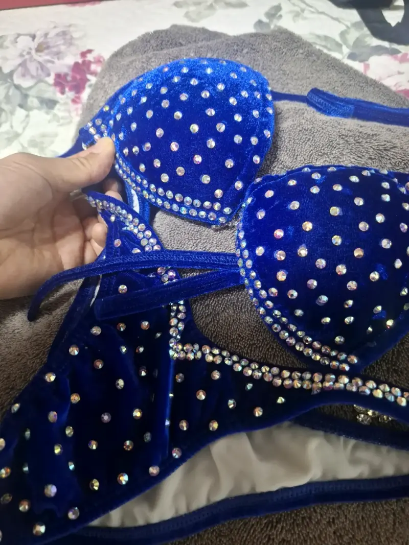 Bikini azul competición - 1