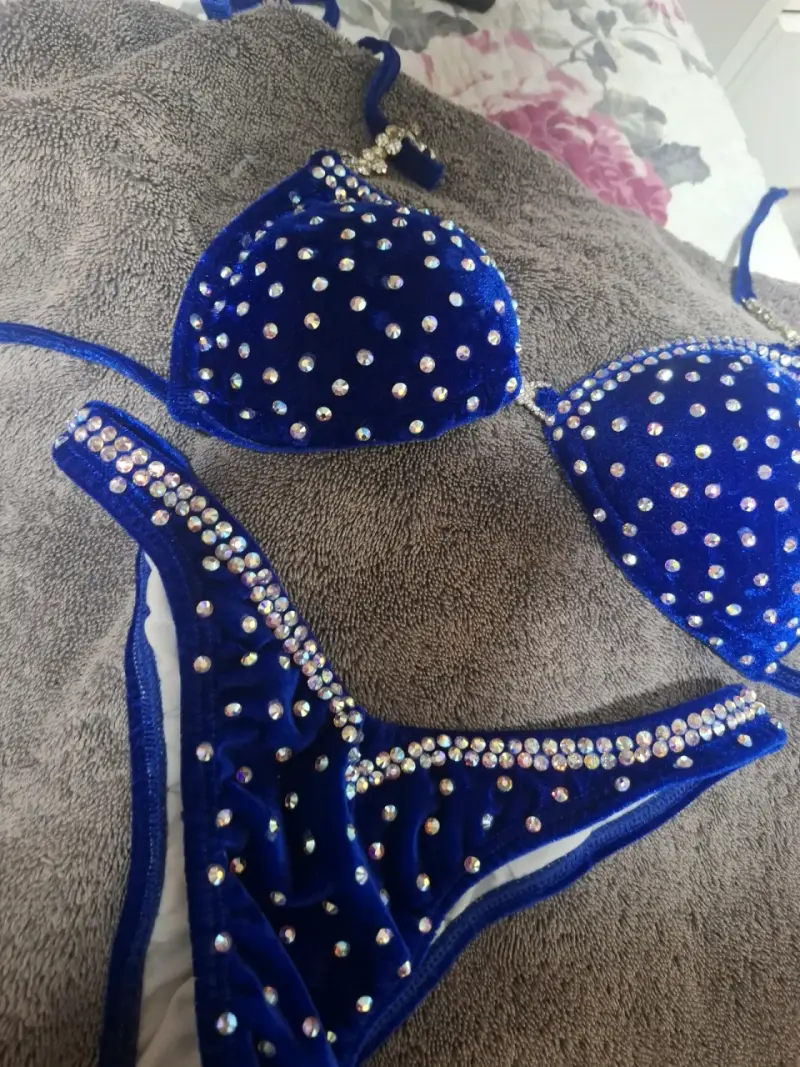 Bikini azul competición - 2