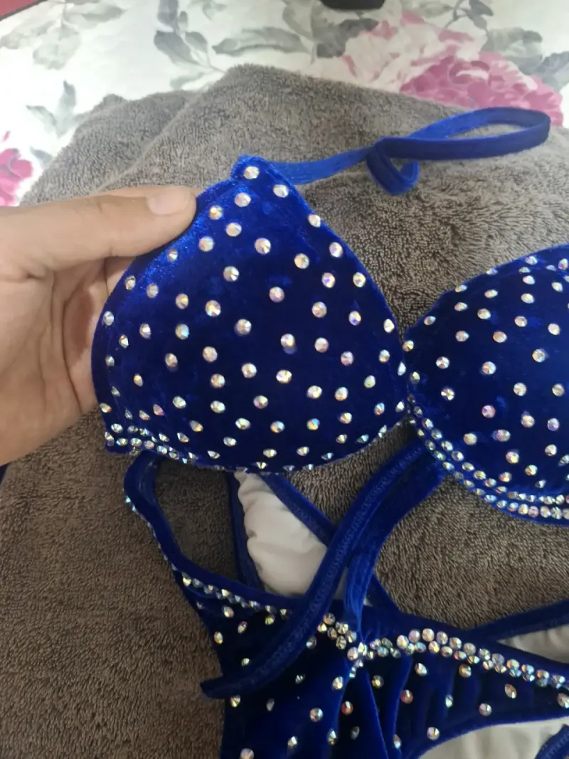 Bikini azul competición - 4