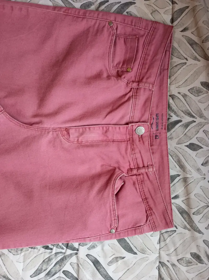 Pantalon rosados mujer - 2
