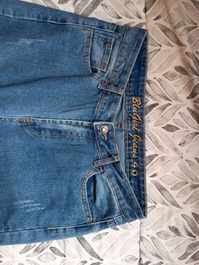 Jeans azul mujer - miniatura 2