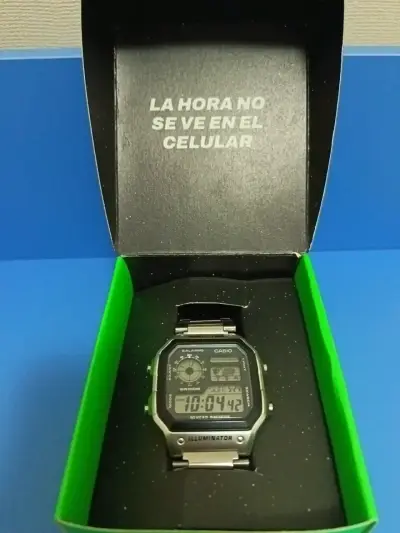 Casio Royale AE-1200WHD-1A (Acero Inoxidable) - miniatura 1